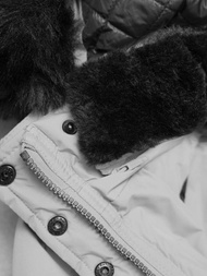 Geacă de femei gri OZONEE O/W377Z