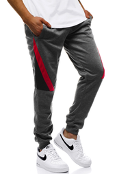 Pantaloni de trening bărbaţi antracit OZONEE JS/JZ11018