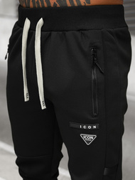 Compleu sport bărbaţi negru OZONEE O/LN11760