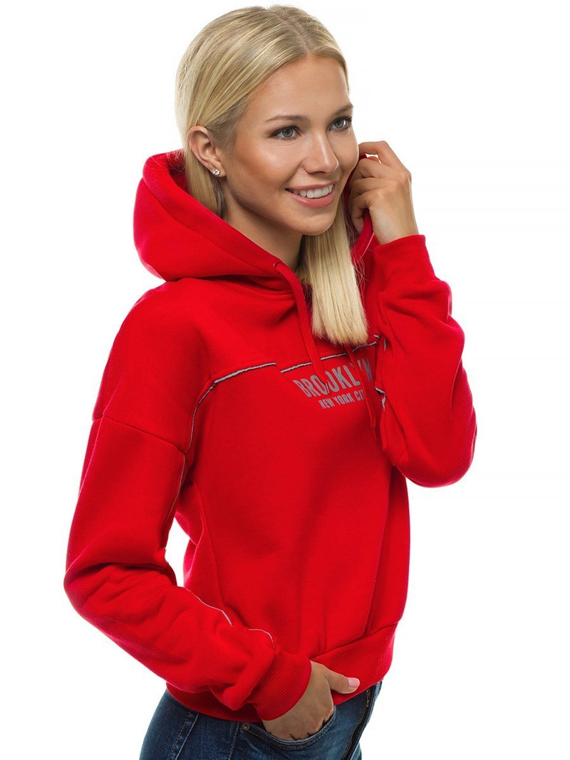 Hanorac femei roșu OZONEE JS/KSW2002