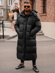 Geacă de iarnă bărbați neagră OZONEE O/M3202Z