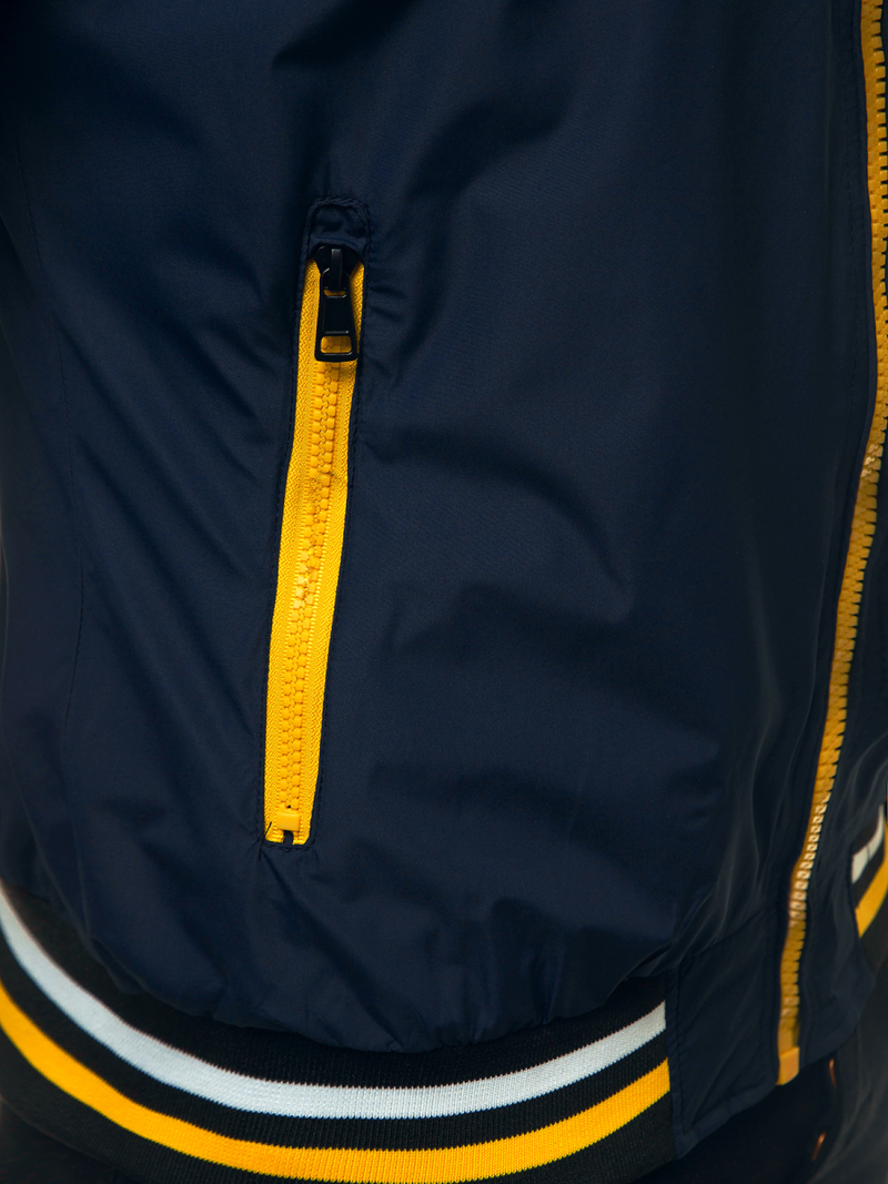 Geacă bărbați albastru marin OZONEE N/6195