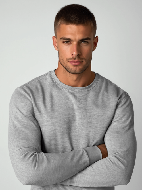 Hanorac bărbați gri OZONEE JS/2001-10Z