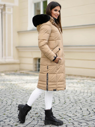 Geacă de femei bej OZONEE O/W377Z