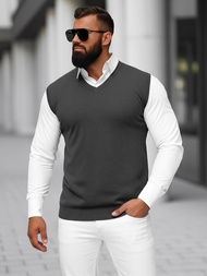 Pulover bărbați antracit OZONEE NB/MM6005/3Z