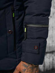 Geacă bărbați albastru marin OZONEE JS/5M3137/215