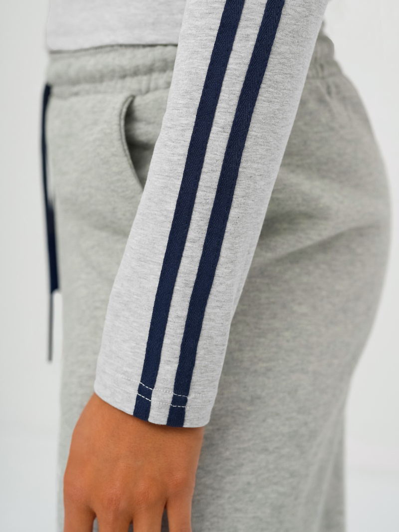 Trening dama doua piese gri OZONEE JS/M60815AB