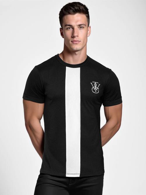 Tricou bărbați negru OZONEE O/L1184