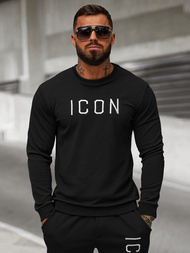 Bluză bărbați neagrăOZONEE O/D7394