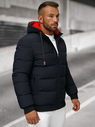 Geacă parka bărbați bleumarin OZONEE JS/31M5003Z