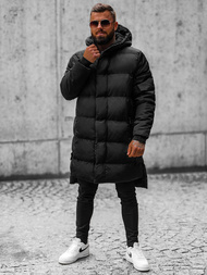 Geacă bărbați neagră OZONEE O/M799