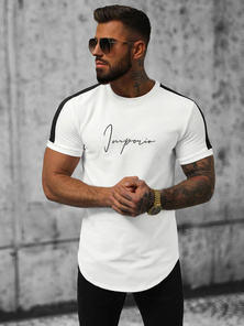 Tricou bărbați alb OZONEE O/P1180
