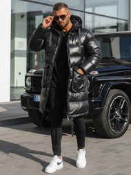 Geacă de iarnă bărbați negru OZONEE O/M3205Z