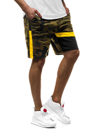 Pantaloni scurti bărbați verde OZONEE JS/KK300160