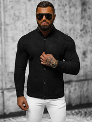 Pulover bărbați negru OZONEE NB/MM6020/4