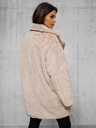 Geacă de femei bej OZONEE JS/11Z8168Z