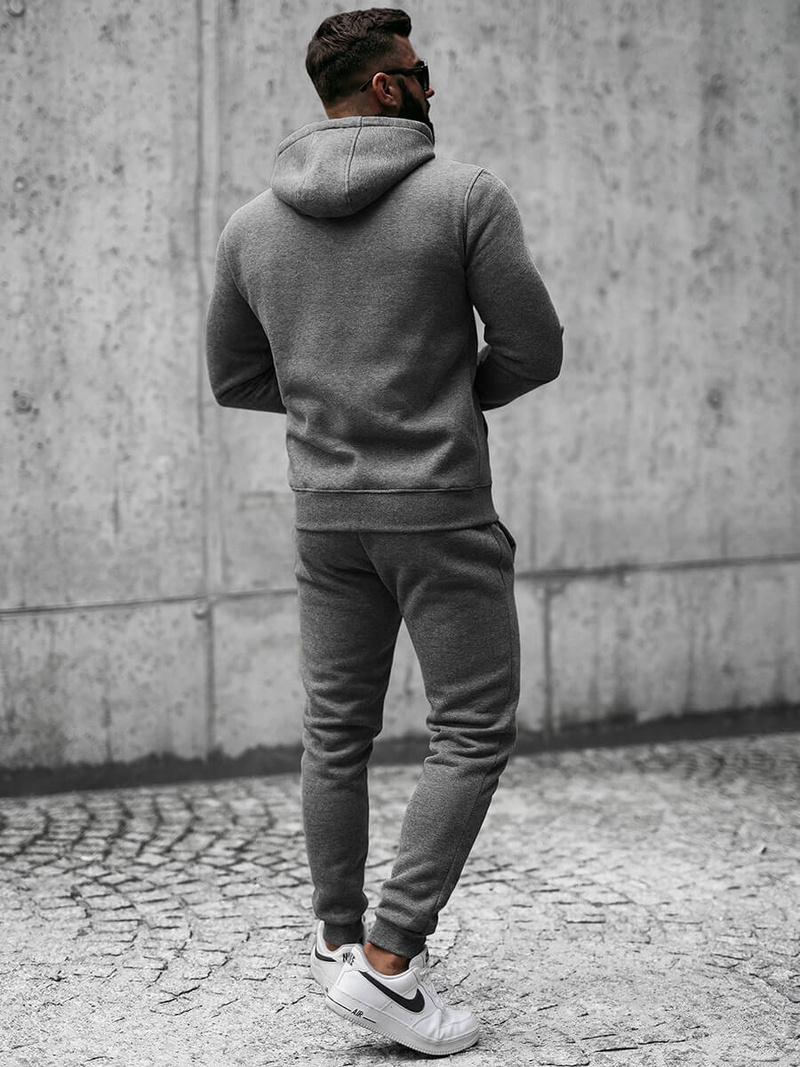 Compleu sport bărbaţi antracit OZONEE JS/XW2008