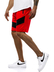 Pantaloni scurti bărbați rosii OZONEE JS/KS2515