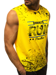 Maiou bărbați galben OZONEE JS/KS2075