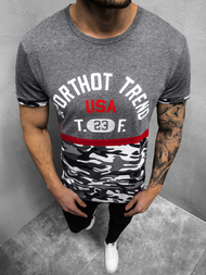 Tricou bărbați antracit OZONEE JS/SS10983Z