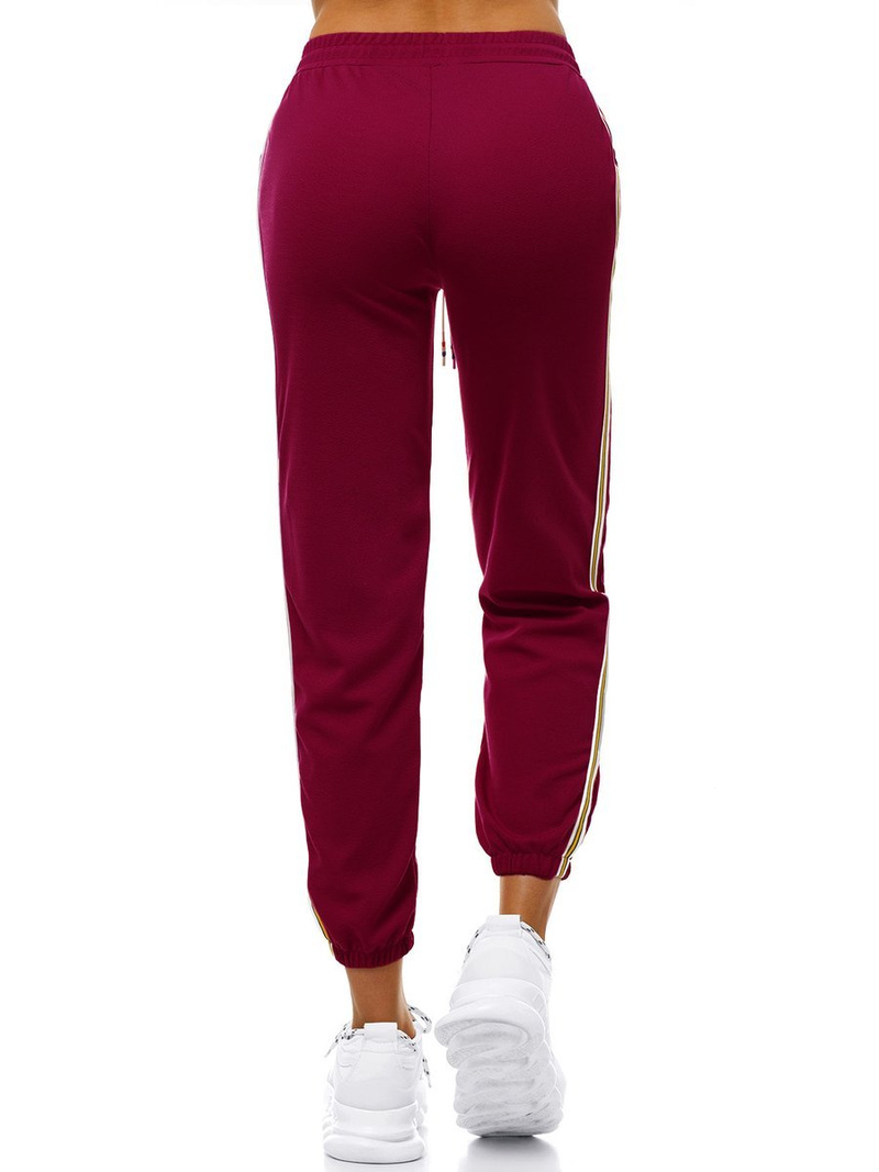 Pantaloni de training dame bordo OZONEE JS/1020/B13