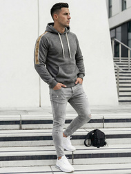 Hanorac bărbați antracit OZONEE JS/8B1730/5Z