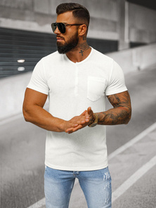 Tricou bărbați alb OZONEE O/L1453