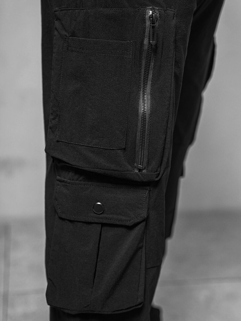 Pantaloni Bărbaţi Negri OZONEE O/PS5527