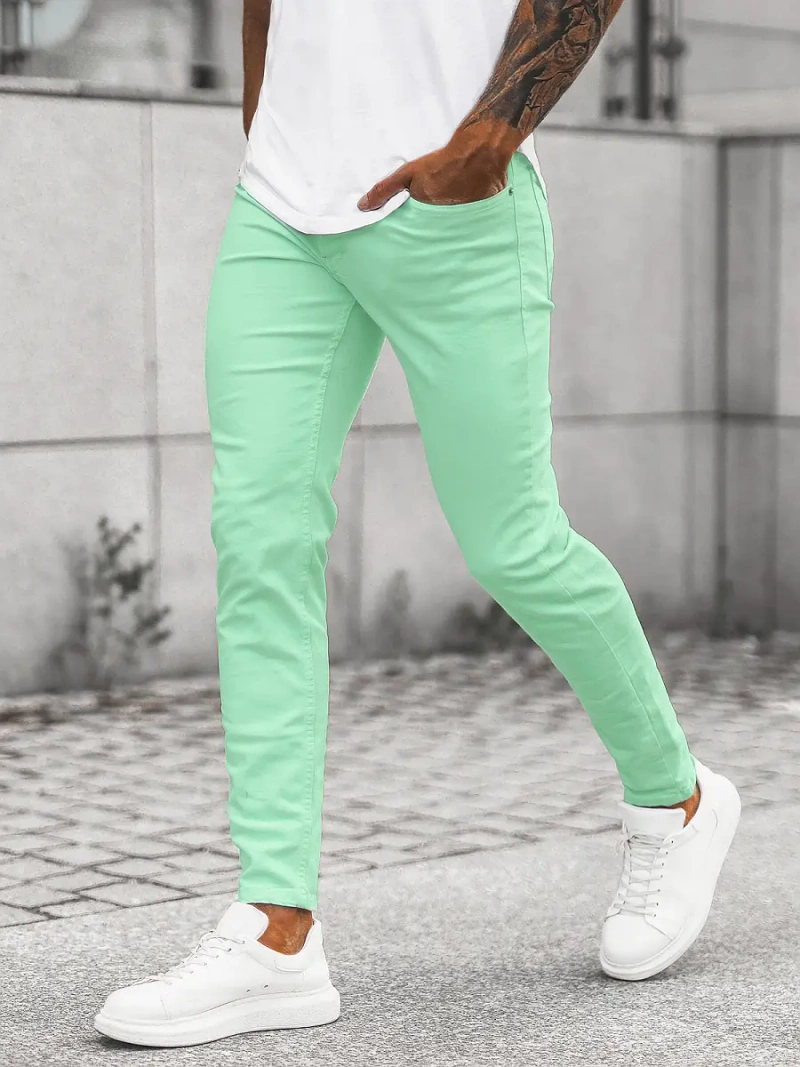 Blugi Bărbaţi Verde-Mentă OZONEE E/5388/03