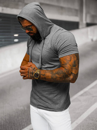 Tricou bărbați antracit OZONEE JS/8T89/5