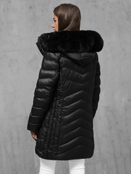 Geacă damă neagra OZONEE JS/5M3162/392