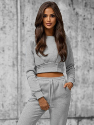 Trening dama doua piese gri OZONEE JS/8C78/2Z