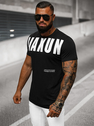 Tricou bărbați negru OZONEE O/T1279/3