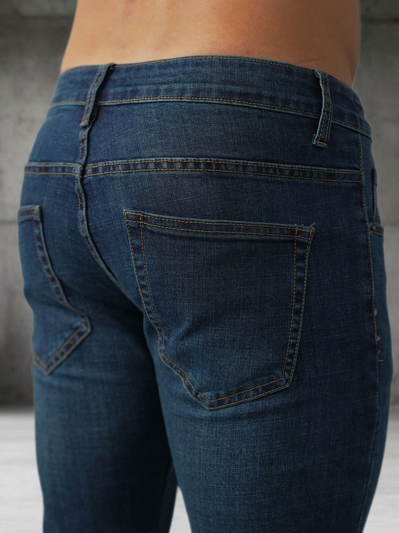 Blugi bărbaţi albaștri închis OZONEE O/JK2895A