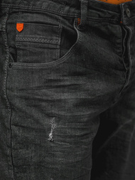 Pantaloni scurti bărbați negri OZONEE O/24000