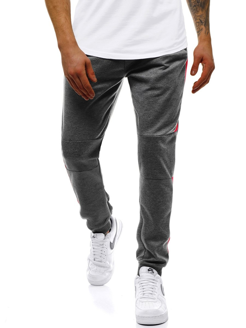 Pantaloni de trening bărbaţi antracit OZONEE JS/JZ11013