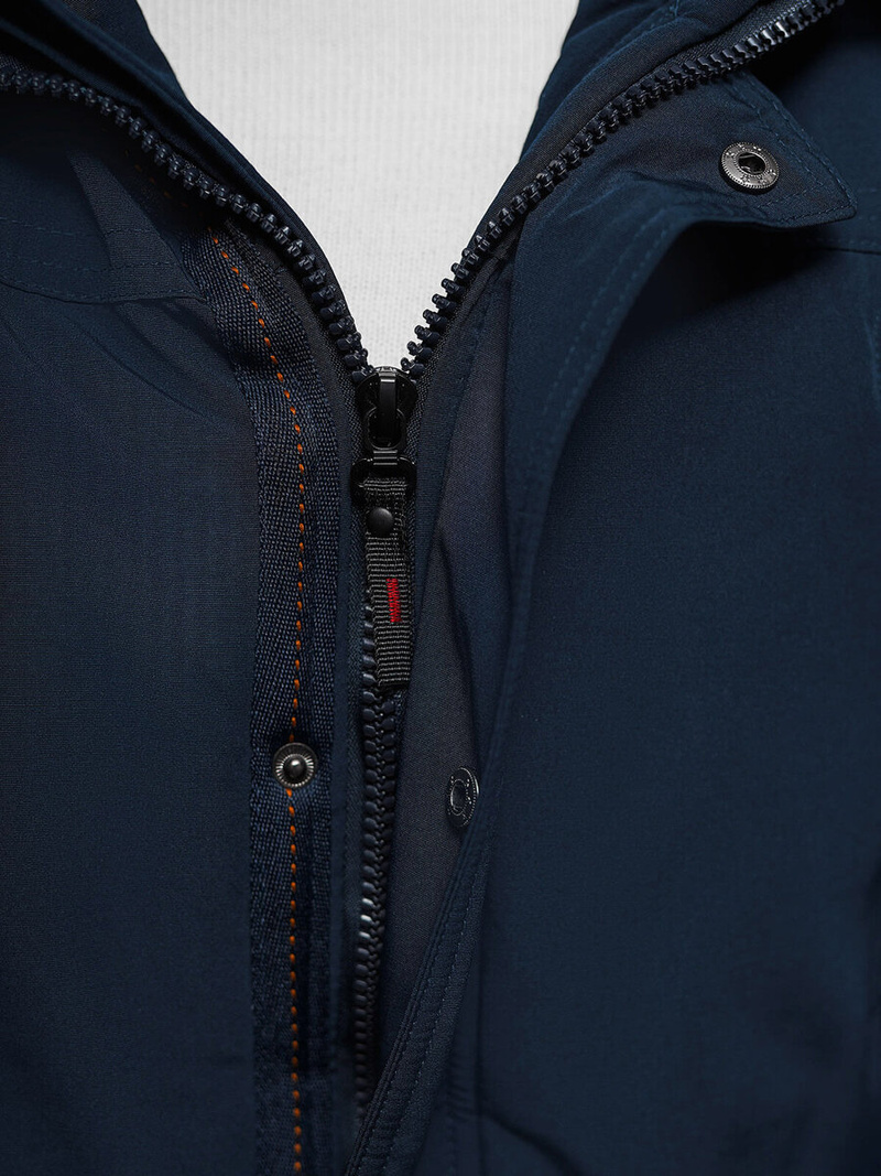 Geacă bărbați albastru marin OZONEE JS/5M718/215