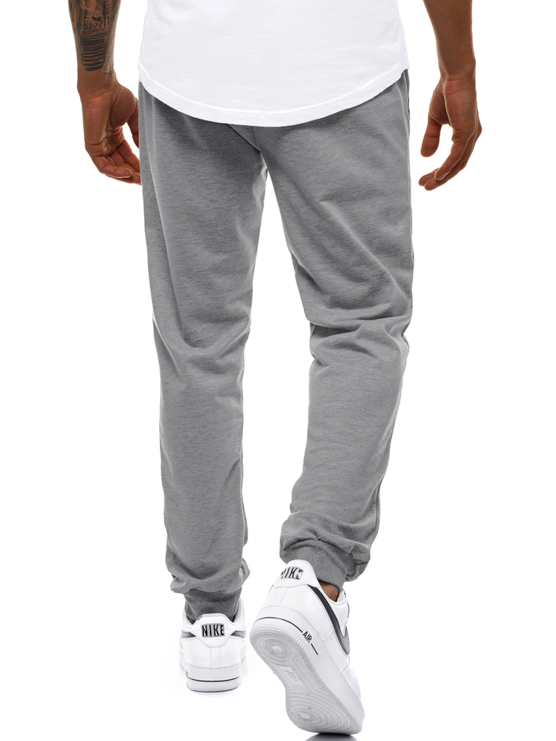 Pantaloni de trening bărbaţi gri OZONEE JS/HH02