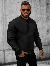 Jachetă bărbați neagră OZONEE JS/AK95Z