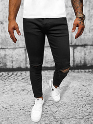 Blugi bărbaţi negri OZONEE E/5391/02