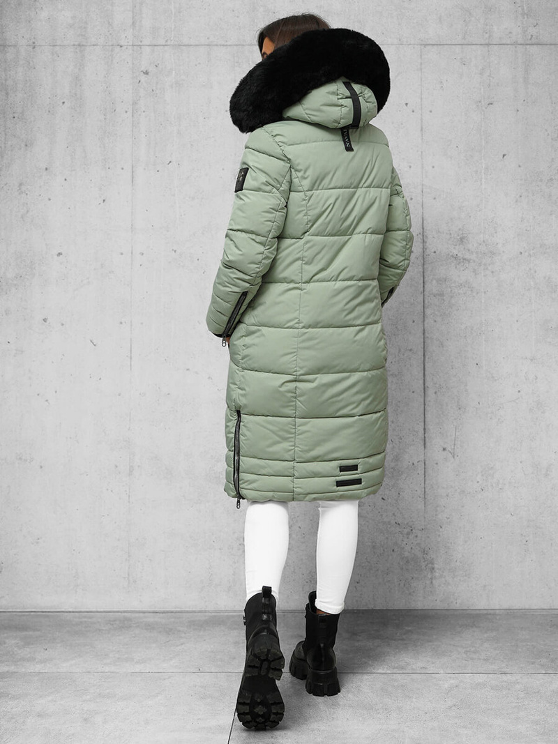 Geacă de femei verde-mentă OZONEE O/W377