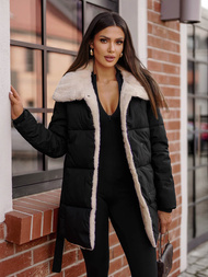 Geacă de femei neagra OZONEE JS/16M9165/392