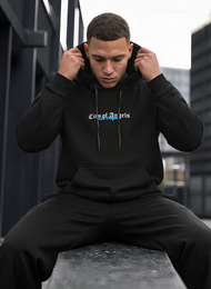 Hanorac bărbați negru OZONEE JS/21B1901/3