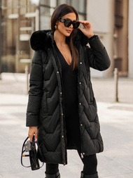 Geacă de femei neagra OZONEE JS/16M9202/392