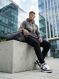 Hanorac bărbați antracit OZONEE JS/8B1729/5Z