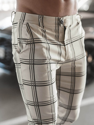 Pantaloni Chino Bărbaţi Bej OZONEE O/P4028Z