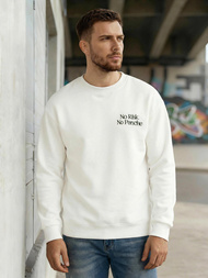 Bluză bărbați albă OZONEE JS/65B3918/1Z