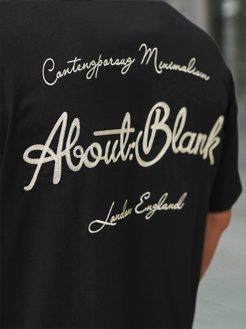 Tricou bărbați negru OZONEE O/QQ1195