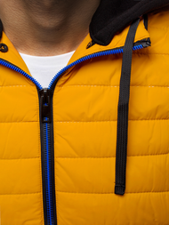 Vestă bărbați galben OZONEE N/6102Z