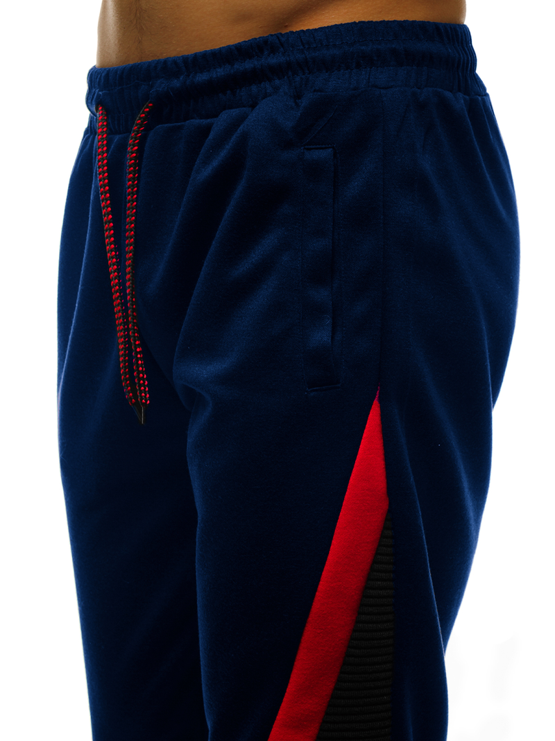 Pantaloni de trening bărbaţi albastru marin OZONEE JS/JZ11018